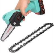 Rantai chainsaw cordless 4 inch chain saw baterai senso gergraji