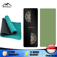 WTHB TPE PU folding mat yoga mat lunch break sleeping mat floor mattress lazy foldable nap mat thick