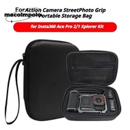Carrying , Fall Protection For Insta360 Ace  2/1 Xplorer Grip Storage Bag, Durable EVA Shock Resista