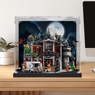 [Transparent Display Box] Suitable for Lego 76300DC Batman Arcam Crazy Hospital Acrylic Display Box 