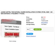 Jason Capital Natural Charm (Total size: 1.25 GB Contains: 3 folders 17 files)