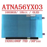 NEW ORIGINAL ATNA56YX03 15.6" 1920x1080 OLED ATNA56YX03-0 SDC4161 LCD Display Replacement for ASUS M