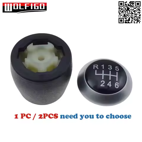 WOLFIGO 6-Speed Manual Transmission Gear Shift Knob Handle or Cover For Ford Ranger T6 Gear Knob Han