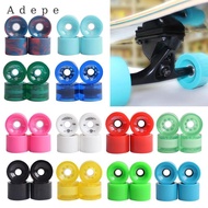 Adepe 4pcs 70x51mm Skateboard PU Wheels Roller 78A Wheel Skateboard ABEC-9 Bearing