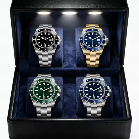 Customized Watches Men's 40mm 41mm Automatic Mechanical 2813 8215 3135 3235 Movement Sapphire Glass 