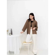 Cutbray scuba highwaist flare pants fit and flare pants