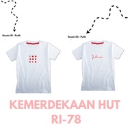 Kaos Anak Kemerdekaan Baju 17 Agustus Kaos Merah Putih Indonesia