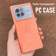 Vivo X80 Pro X80Pro Casing Transparent Ultra-thin Hard PC Phone Case Cover