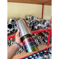 5ZIGEN racing car exhaust 5ZIGEN Rainbow Out 3.5inc full sound gahar