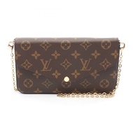 LOUIS VUITTON Pochette Felicie 鏈條斜背包 M81896 Monogram LV