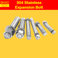 RTK 304 Stainless Expansion Bolt/ Stainless Dyna Bolt / Expansion Bolt / Anchor Bolt