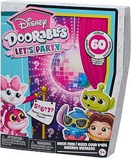 Disney Doorables Let's Party Multi-Peek Collectible Figures, 3.8 cm Figures, Stitch, Donald Duck, Gr