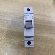 MCB HAGER 1P 6A 10A 16A 20A 4.5kA