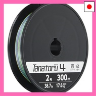 Shimano PE Line Tanatoru 4 300m 2.0号 38.7lb PL-F74R Fishing Line 2号