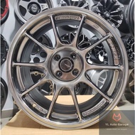 TC105X [Hyper Black] Sport Rim 17x8JJ ET38 (4x100)