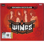 WINGS Fenomena Rock Klasik CD Lagu Rock Melayu Original New And Sealed