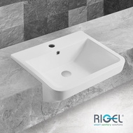 RIGEL Pebble Semi-Recessed Basin RL-LR5072 [Bulky]