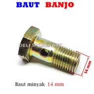 Banjo nipple bolt 14 mm oil bolt