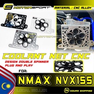 NVX NMAX Coolant Net Radiator Cover CNC TANK CAP AIR FILTER ENGINE BODY SET for Nmax V1 V2 / NVX V1 V2