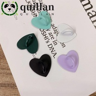 QUILLAN 2pcs Phone Case Finger Ring Adhesive 2Pcs Phone Grip Holder Phone Charm DIY Phone Case Metal