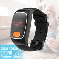 Eco-friendly L16PRO Elderly Smart Watch with Fall Detection One Click SOS for Emergency Help with GP