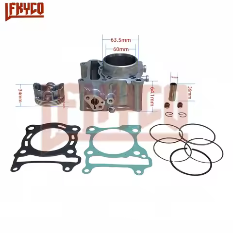 Scooter Engine Parts 60mm Cylinder Piston Ring Kit Motor for Honda PCX160 ABS PCX150 PCX 160 150 SH1