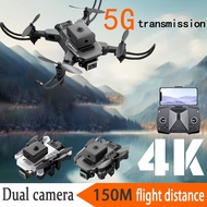 KY912 Mini Drone Portable Drone with Camera 4K Dual Camera Professional Drone Smart Tracking Drone WIFI HD Transmission Drone