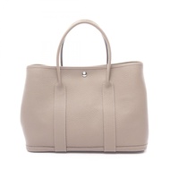 【二手】愛馬仕 HERMES 托特包 Garden Party PM Gris Asphalt 皮革 Garden Party PM Gris Asphalt 女款二手 A