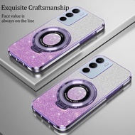 Soft Case Realme C71 C73 Glitter Magnetic Holder Casing Handphone
