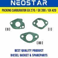 Packing Carburator GX 270 GX 390 GX 420 Gasket Kit Carburator GX 390 GX 270 Pak Carbu GX 270 Pak Car