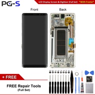 Ori LCD Samsung Galaxy Note 8 SM-N950F SM-N950N FullSet LCD Touch Screen & Digitizer (with Frame) Gr