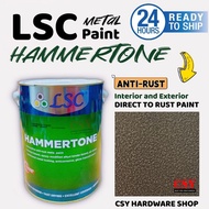 LSC HAMMERTONE 5Liter / Direct to Rust Metal Paint / HAMMERED PAINT
