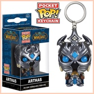 ◮ § ▫ Funko Pop Keychain Overwatch World of Warcraft Fallout Uncharted Action Figure Toy Reaper Tra