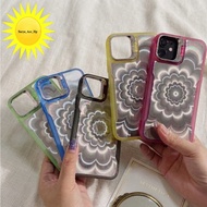 Case Bracket Flower 3d Chromatic For Infinix Note 40 Note 40 Pro Note 50 Note 50 Pro Note 60 Note 60
