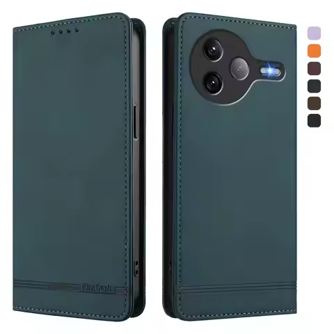 Flip Leather Magnetic Case For Xiaomi Poco F8 Pro F8 Ultra F7 F7 Pro F7 Ultra F6 F6 Pro F5 F5 Pro F3