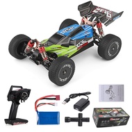 GoolRC Wltoys RC Car WLtoys 144001 4WD 2.4GHz RC Buggy Off-Road Drift Car with RTR Aluminum Alloy Ch