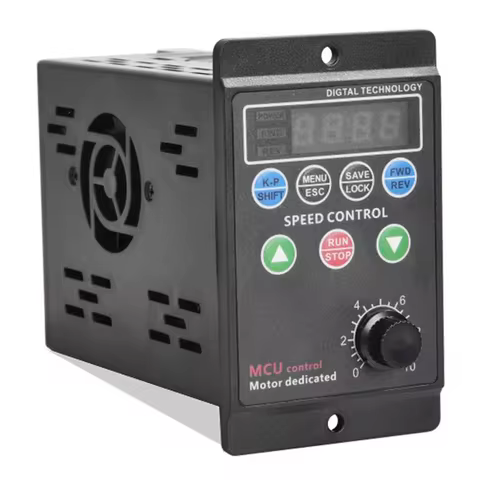 AC220V Single-phase to Three-phase Frequency Converter 750W T13-750W-12-H 4-Digit Digital Display In