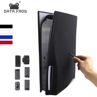 DATA FROG Silicone Protective Case For PS5 Host Dustproof Anti-Scratch Protector Case For Playstation 5 Disk Version