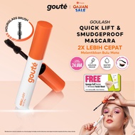 Goute Quick Lift Mascara - Waterproof Long Lasting upto 24H | Goulash Smudgeproof High Pigmented Mas