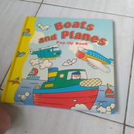 BOATS AND PLANES POP-UP BOOK-C1