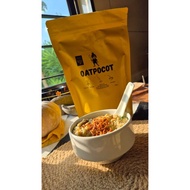 Oatpocot handmade Healthy savory roasted oatmeal with dehydrated veggies and moringa for breakfast a