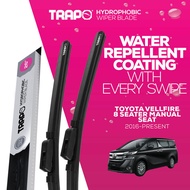 Trapo Hydrophobic Car Wiper Blade for Toyota Vellfire 8 Seater (2016-2022)