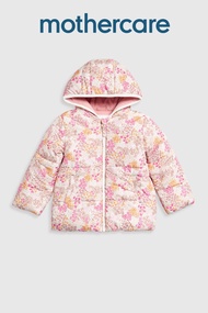 เสื้อกันหนาวเด็กผู้หญิง Mothercare Floral Padded Jacket JL582