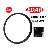 LEICA FILTER UVA, E72, BLACK