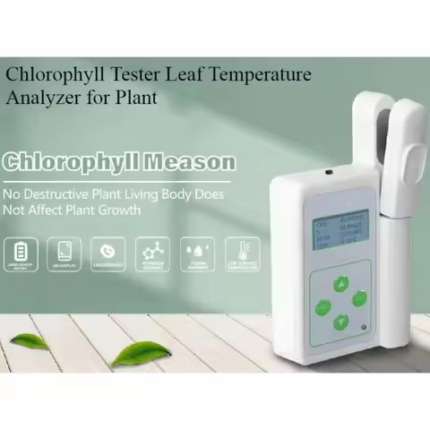 Portable Plant Nutrition Analyzer Chlorophyll Tester Meter Leaf Temperature for Agricultural Enthusi