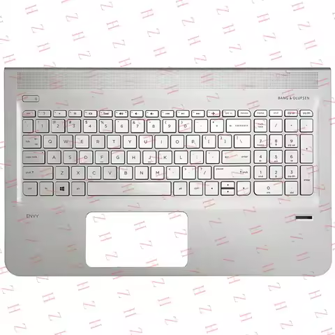 U+ Palmrest & Light Keyboard for HP ENVY 15-AE TPN-C122 812726-001 812692-001 US
