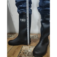 New Isco Rubber Boots Safety Shoes Project Shoes Black Pvc Shoes New