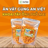 An Viet Cheese Sticks - Crispy, Fragrant and Fatty Crispy Cheese Sticks Snack, Delicious, Easy to Ea