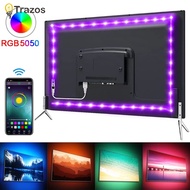 RGB 5050 Led Strip Light Bluetooth App 5V USB Led Tape Flexible Ribbon Diode Tape for TV Backlight G