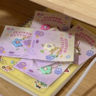 Colorful Flower Keychain Keychain Keychain Rings